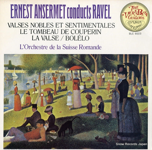 ANSERMET, ERNEST ernest ansermet conducts ravel SLC6023