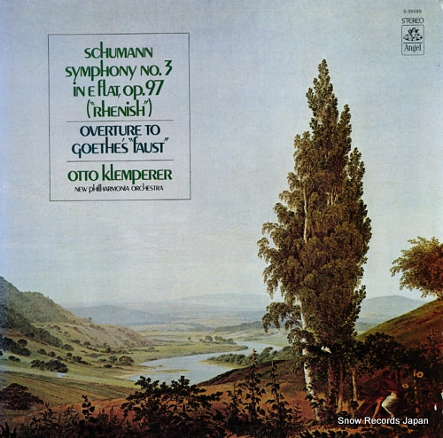 KLEMPERER, OTTO schumann; symphony no.3 in e flat op.97 S-36689