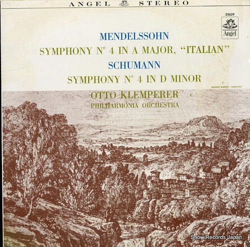 KLEMPERER, OTTO mendelssohn; symphony no.4 in a major "italian" S35629