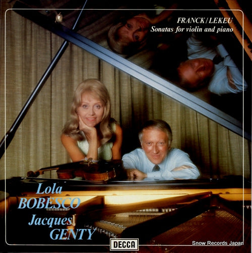 BOBESCO, LOLA franck / lekeu; sonatas for violin and piano 153.001