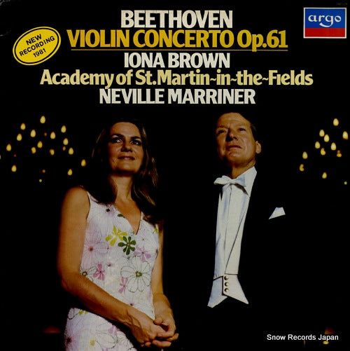 BROWN, IONA beethoven; violin concerto op.61 ZRG929