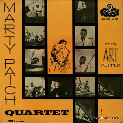 PAICH, MARTY marty paich quartet featuring art pepper LLF1006