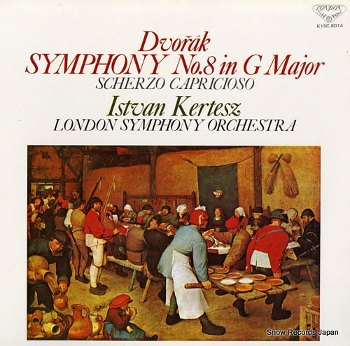 KERTESZ, ISTVAN dvorak; symphony no.8 in g major K15C8014