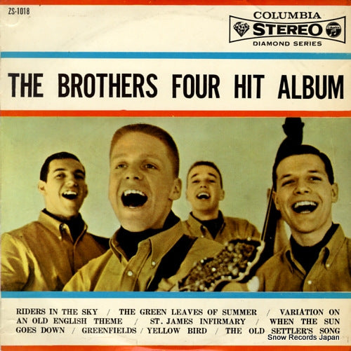 BROTHERS FOUR, THE the brothers four hit album ZS-1018