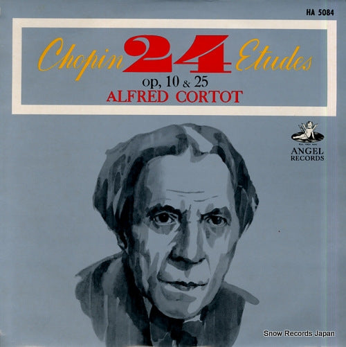 CORTOT, ALFRED chopin; 24 etudes op.10 & 25 HA-5084