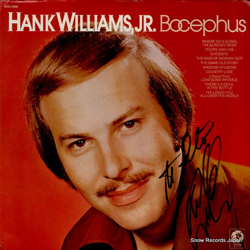 WILLIAMS, HANK, JR. bocephus M3G4988