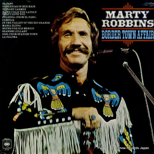 ROBBINS, MARTY border town affair CBS31536