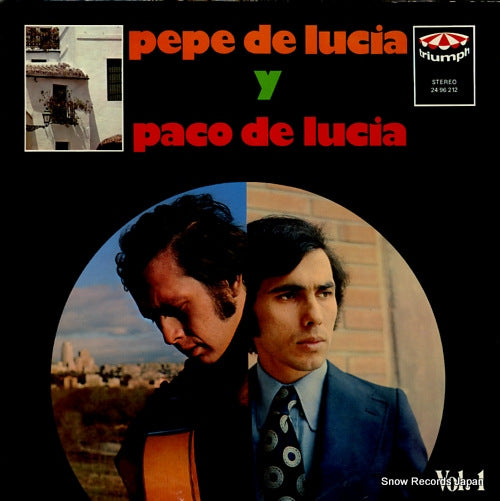 DE LUCIA, PEPE AND PACO pepe de lucia y paco de lucia vol.1 2496212
