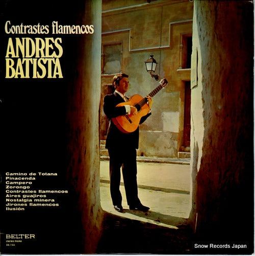 BATISTA, ANDRES contrastes flamencos 22.733