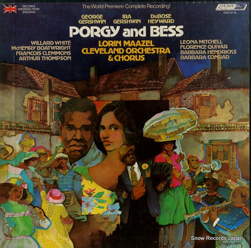 MAAZEL, LORIN gershwin; porgy and bess OSA13116