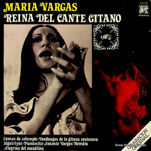VARGAS, MARIA reina del cante gitano CAU-538