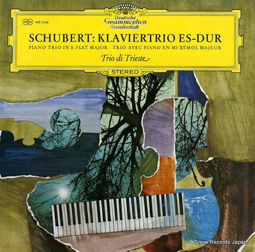 TRIO DI TRIESTE schubert; klaviertrio es-dur MG2149