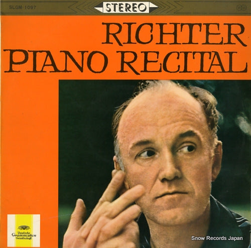 RICHTER, SVIATOSLAV richter piano recital SLGM-1097