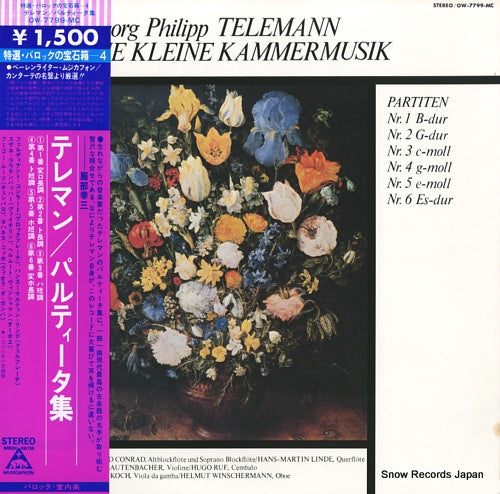CONRAD, FERDINAND telemann; die kleine kammermusik OW-7799-MC