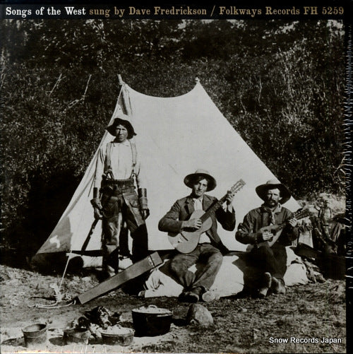 FREDRICKSON, DAVE songs of the west FH5259