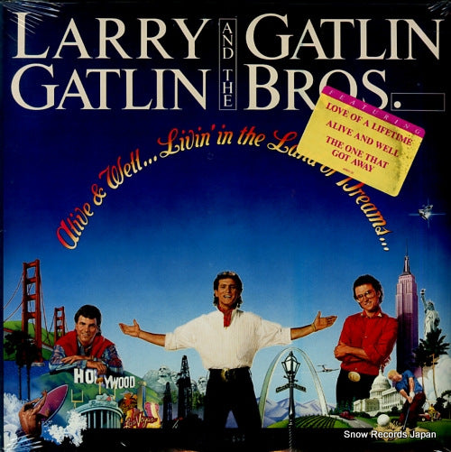 GATLIN, LARRY, AND THE GATLIN BROTHERS alive & well...livin' in the land of dreams FC40905