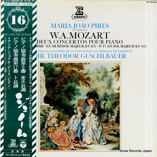 PIRES, MARIA JOAO mozart; deux concertos pour piano OP-7016-RE