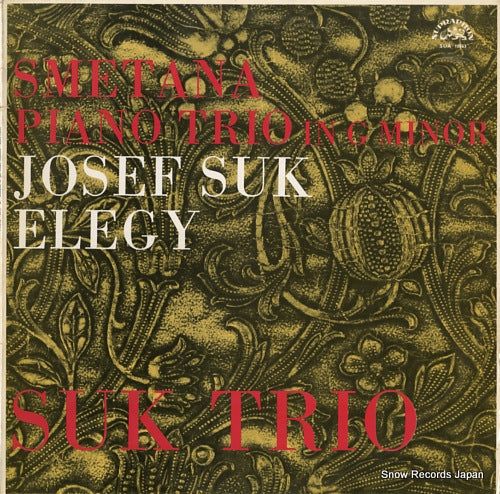 SUK, JOSEF smetana; piano trio in g minor SUAST50863
