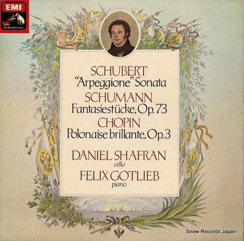 SHAFRAN, DANIEL, AND FELIX GOTLIEB schubert; "arpeggione" sonata ASD3566