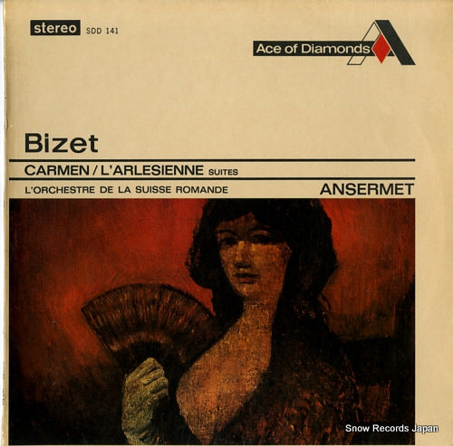 ANSERMET, ERNEST bizet; carmen/l'arlesienne SDD141