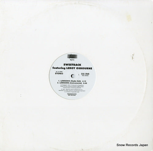 SWEETBACK lowdown EAS2949