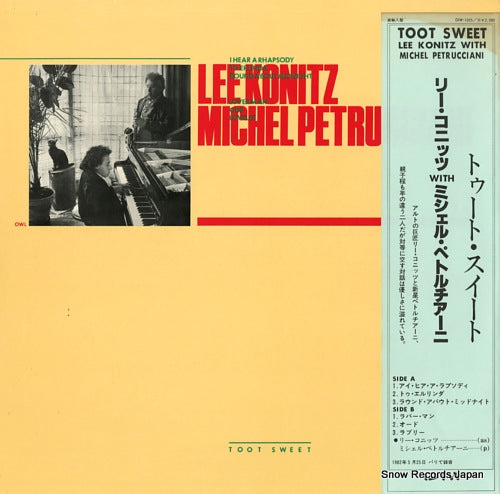 KONITZ, LEE toot sweet DIW-1025/OWL028
