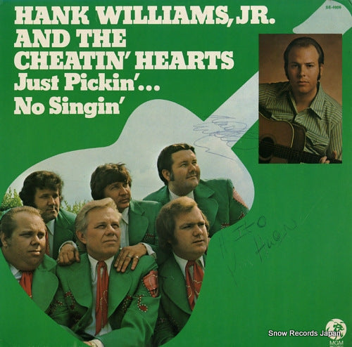 WILLIAMS, HANK, JR. just pickin'...no singin' SE-4906