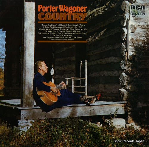 WAGONER, PORTER porter wagoner country CAS-2478