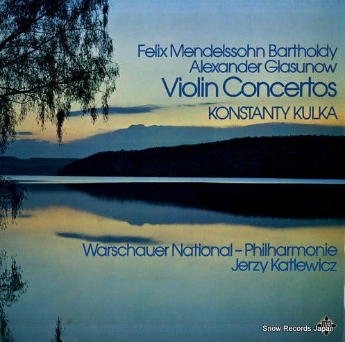 KULKA, KONSTANTY ANDRZEJ mendelssohn; konzert fur violine und orchester e-moll 6.42078