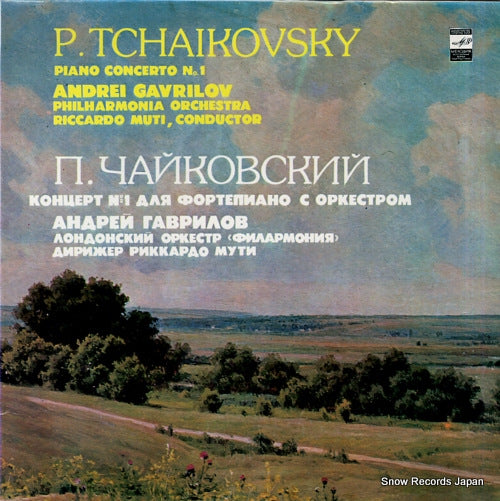 GAVRILOV, ANDREI tchaikovsky; piano concerto no.1 C1015579006