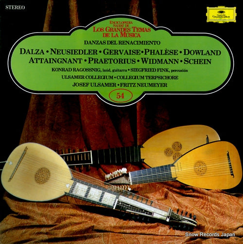 ULSAMER, JOSEF / FRITZ NEUMEYER danzas del renacimiento 6851254