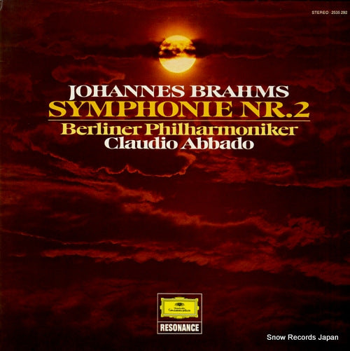 ABBADO, CLAUDIO brahms; symphonie nr.2 2535292
