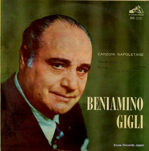 GIGLI, BENIAMINO na sera e maggio 3C053-00707M