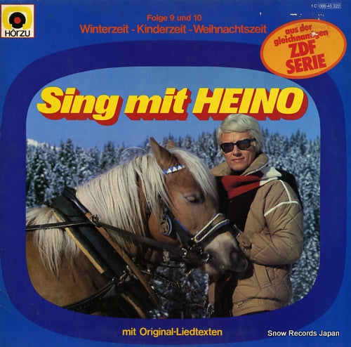 HEINO sing mit heino folge 9 and 10 1C066-45322