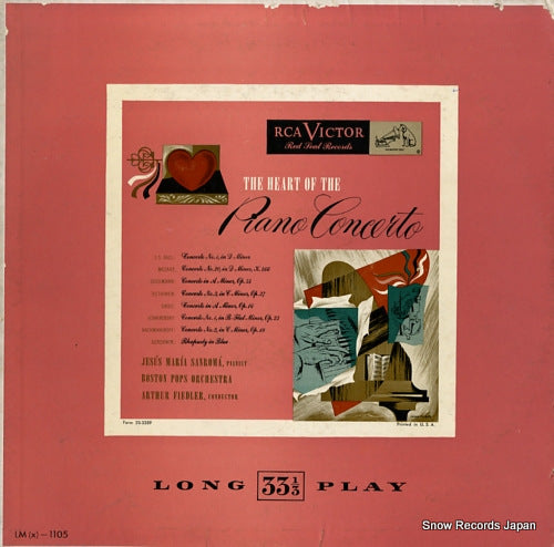 SANROMA, JESUS MARIA the heart of the piano concerto LM-1105