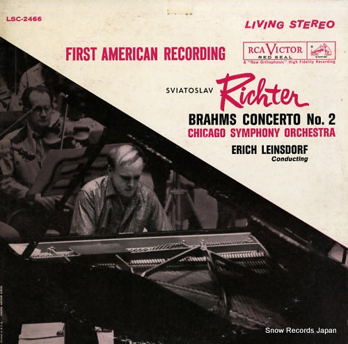 RICHTER, SVIATOSLAV brahms; concerto no.2 LSC-2466