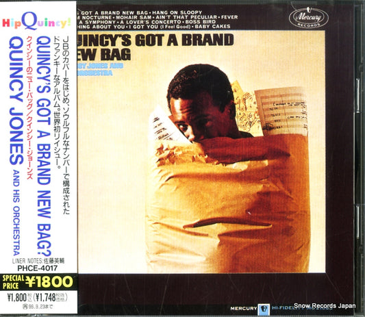 JONES, QUINCY quincy's got a brand new bag? PHCE-4017