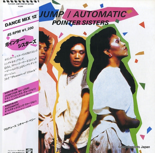 POINTER SISTERS jump / automatic PLR-12001