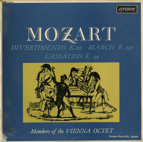 MEMBERS OF THE VIENNA OCTET mozart; divertiment k.205, march k.290 CS6433