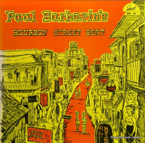 BARBARIN, PAUL paul barbarin's bourbon street beat GHB-137