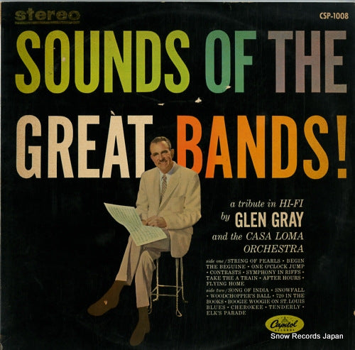 GRAY, GLEN sounds of the great bands CSP-1008