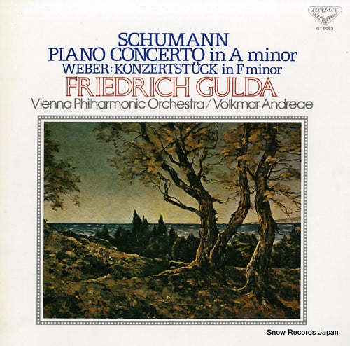 GULDA, FRIEDRICH schumann; piano concerto in a minor GT9063