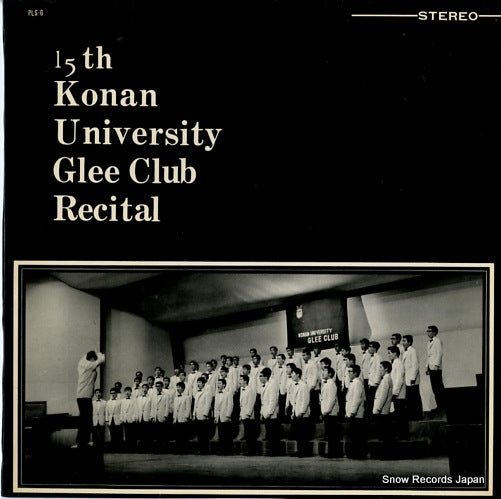 KONAN UNIVERSITY 15th konam university glee club recital PLS-6