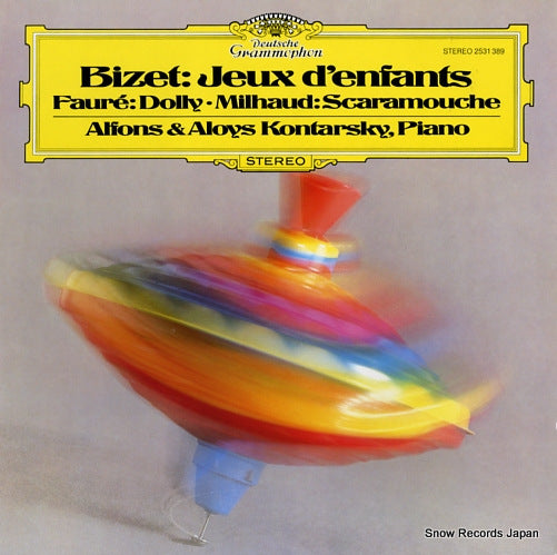 KONTARSKY, ALFONS AND ALOYS bizet; jeux d'enfants 2531389