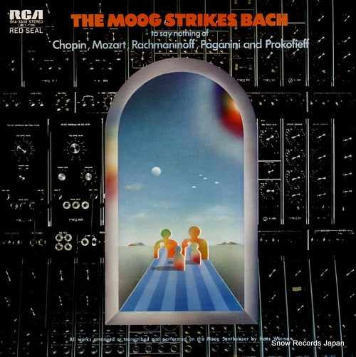 WURMAN, HANS the moog strikes bach SRA-3008