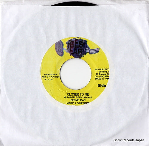 BEENIE MAN, AND MARCIA GRIFFITHS closer to me 18660 / FRESH EAR