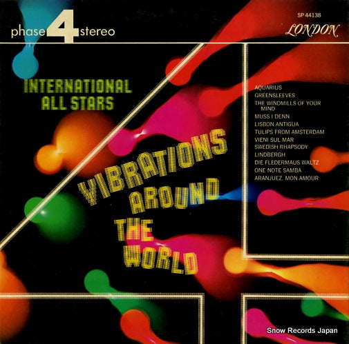 INTERNATIONAL ALL STARS vibrations around the world SP44138