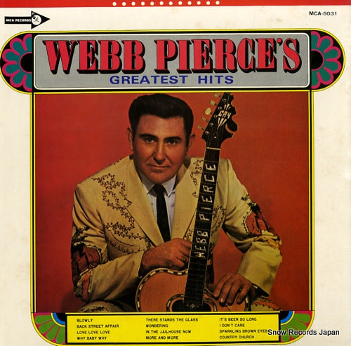 PIERCE, WEBB greatest hits MCA-5031