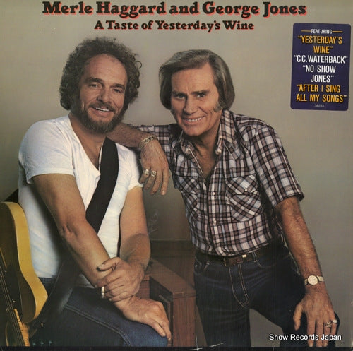 HAGGARD, MERLE, AND GEORGE JONES a taste of yesterday's wine PE38203