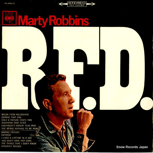 ROBBINS, MARTY r.f.d. YS-450-C